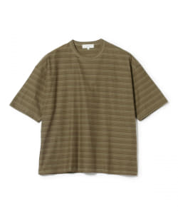 ▲B:MING by BEAMS / ガーメントダイ マルチボーダー Tシャツ(ビッグフィット)