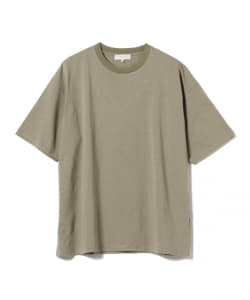 ▲ ミジンボーダー クルーネックTシャツ(ビックフィット)