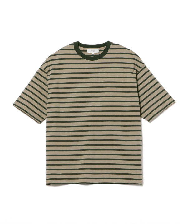 B Ming By Beams ビーミング By ビームス B Ming By Beams ボーダー ドロップショルダー Tシャツ ドロップ フィット Tシャツ カットソー Tシャツ 通販 Beams