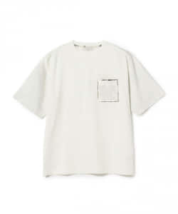 ▲B:MING by BEAMS / アロハ柄レイヤード ポケットTシャツ(リラックスフィット)