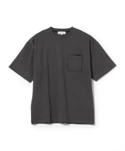 ▲B:MING by BEAMS / アロハ柄レイヤード ポケットTシャツ(リラックスフィット)