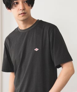DANTON / 男裝 細條紋 短袖 T恤