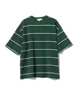 ▲B:MING by BEAMS / ヘビーウェイト カノコ ボーダー Tシャツ