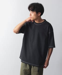 ▲ B:MING by BEAMS / ヘビーウエイト ステッチ クルーネック Tシャツ