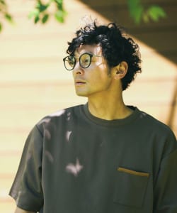 ▲  ダブルフェイス クルーネック Tシャツ
