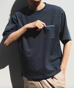 ▲  ダブルフェイス クルーネック Tシャツ