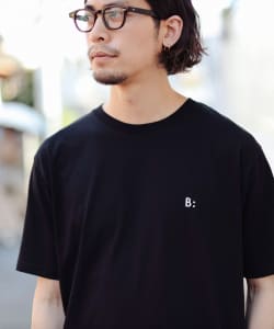 B:MING by BEAMS / 男裝 刺繡 LOGO 圓領 短袖 T恤「吸水速乾」
