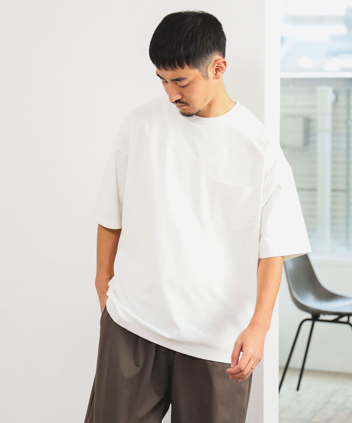 Yohji Yamamoto POUR HOMME Knit Neck Trim T Shirt Size 3(K-149508) | eBay