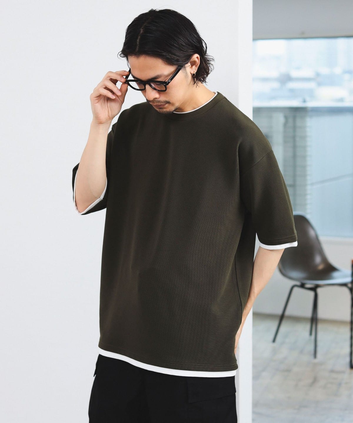 B:MING by BEAMS(ビーミング by ビームス)リップル フェイク B:MING by BEAMS(ビーミング by ビームス)リップル フェイク