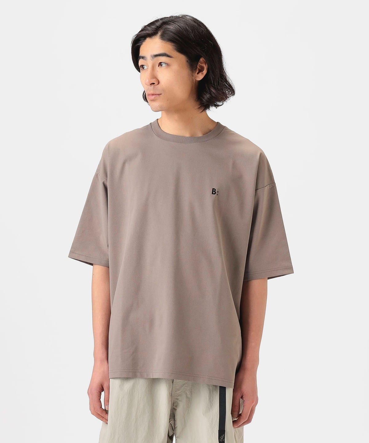 ワンポイント ラッシュガード Tシャツ Tシャツ・カットソー MEN TAUPE XL ワンポイント ラッシュガード Tシャツ Tシャツ・カットソー MEN TAUPE XL