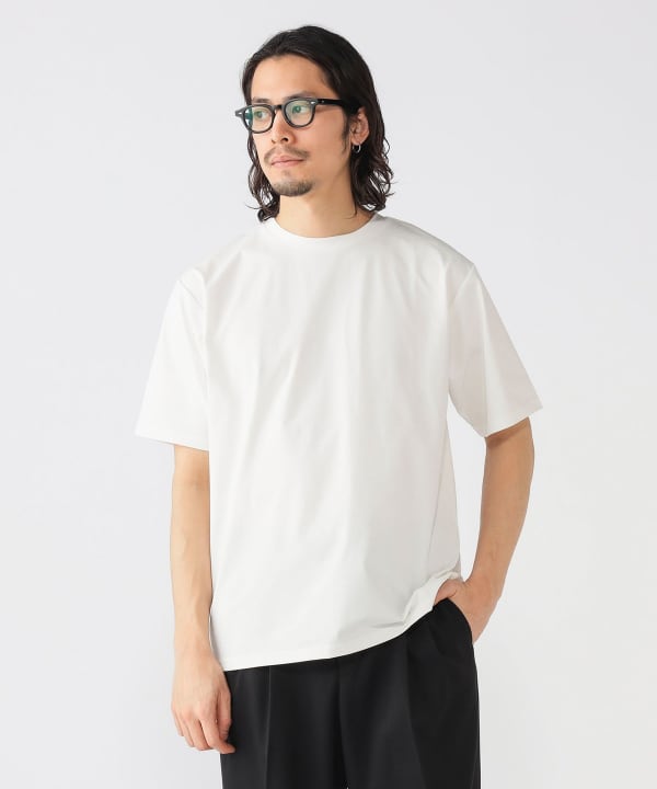 B:MING by BEAMS（ビーミング by ビームス）スラブ クルーネック T