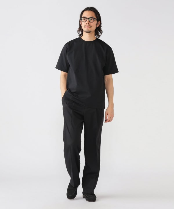 B:MING by BEAMS（ビーミング by ビームス）スラブ クルーネック T