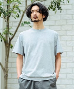 【別注】SHELTECH / 接触冷感 吸水速乾 UVカット クルーネック Tシャツ