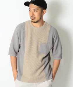 ▲B:MING by BEAMS / ガーターストライプ ニット