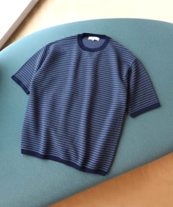 ▲B:MING by BEAMS / ガーター ドロップ クルーニット