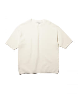 ▲B:MING by BEAMS / ガーター ドロップショルダー クルーネック ニット