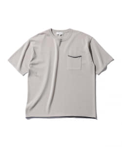 ▲B:MING by BEAMS / 12ゲージ ロール配色 ニット Tシャツ