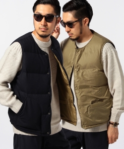 ▲B:MING by BEAMS / “河田フェザー” キャリーマンダウンベスト