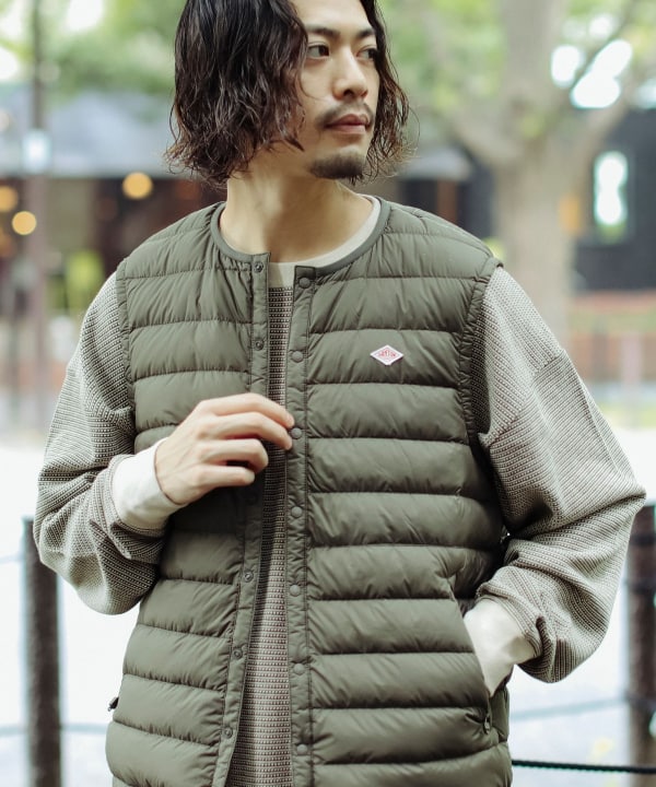 最安な価格 Danton x Beams ダントン x ビームス ダウンベスト ダウン