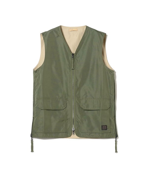 B:MING by BEAMS B:MING by BEAMS TAION military reversible vest 