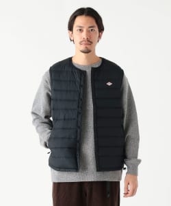 DANTON / メンズ クルーネック インナー ダウン ベスト