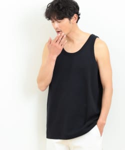 ▲B:MING by BEAMS / 天竺 ワイドフィット タンクトップ