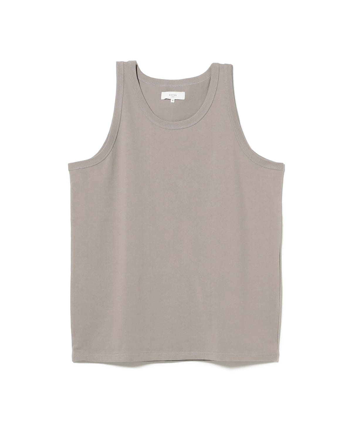 ワイド フィット クルーネック タンクトップ Tシャツ・カットソー MEN TAUPE L ワイド フィット クルーネック タンクトップ Tシャツ・カットソー MEN TAUPE L