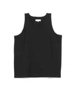 ワイド フィット クルーネック タンクトップ