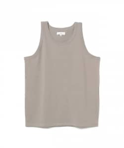 ワイド フィット クルーネック タンクトップ