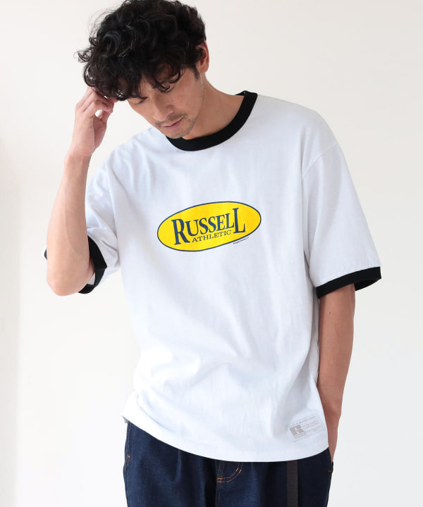 ビンテージ・リンガーTee / US NAVALラッセル製