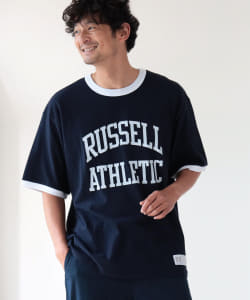 ▲RUSSELL ATHLETIC × B:MING by BEAMS / 別注 リンガー Tシャツ