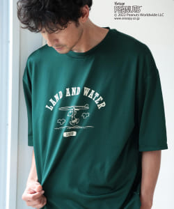 Peanuts | B:MING by BEAMS / LAND AND WATER Tシャツ(ドロップフィット)