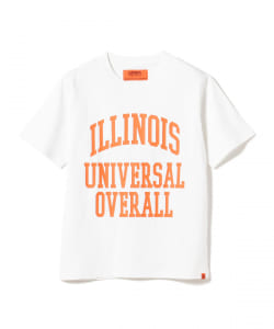 ▲UNIVERSAL OVERALL / カレッジ プリント Tシャツ