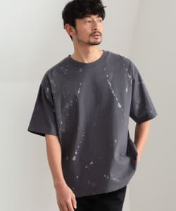 B:MING by BEAMS / スプラッシュ プリント Tシャツ
