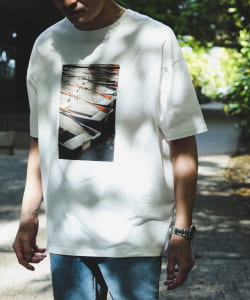B:MING by BEAMS / 男裝 相片 印刷 短袖 T恤