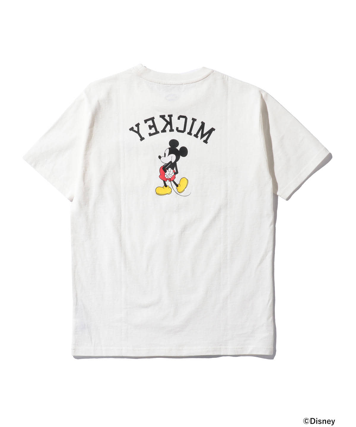 B Ming By Beams ビーミング By ビームス アウトレット Disney ビーミング By ビームス ミッキーマウス バックプリント Tシャツ Tシャツ カットソー Tシャツ 通販 Beams