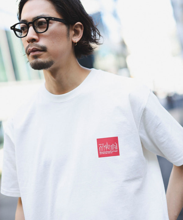 beams マンハッタン ポーテージ t シャツ