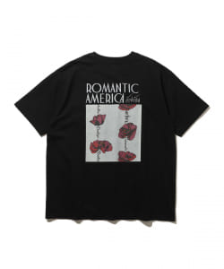 ▲Manhattan Portage × B:MING by BEAMS / 別注 バックローズプリント Tシャツ