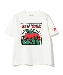 Manhattan Portage / Keith Haring NYC Logo Tシャツ