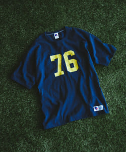 ▲RUSSELL ATHLETIC x B:MING by BEAMS / 別注 ナンバリング Tシャツ