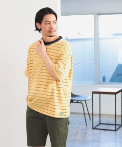 ▲L.L.Bean / Union Short-Sleeve Striped T-Shirt
