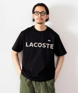 ▲LACOSTE / ヘビーウェイト ブランドネーム ロゴTシャツ