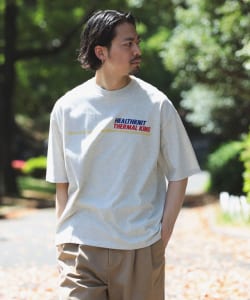 ▲【別注】Healthknit / カタログ プリント Tシャツ