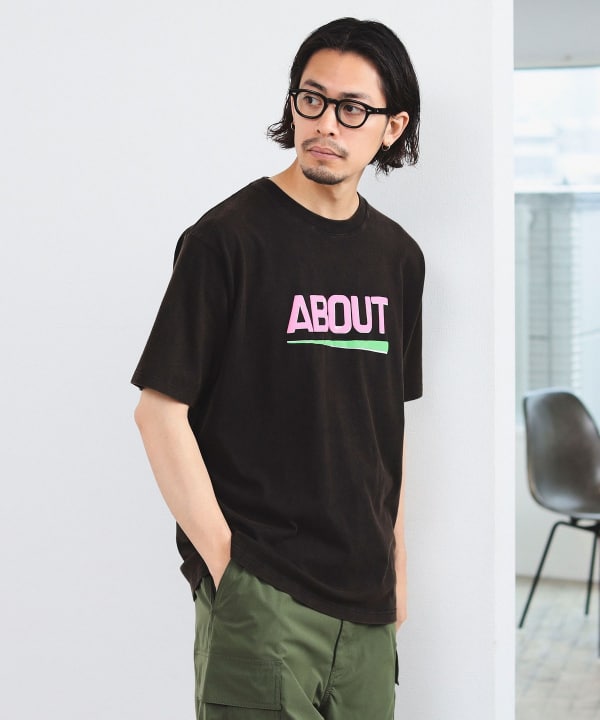 b 安い ming by beams フォトプリント tシャツ 19ss-r