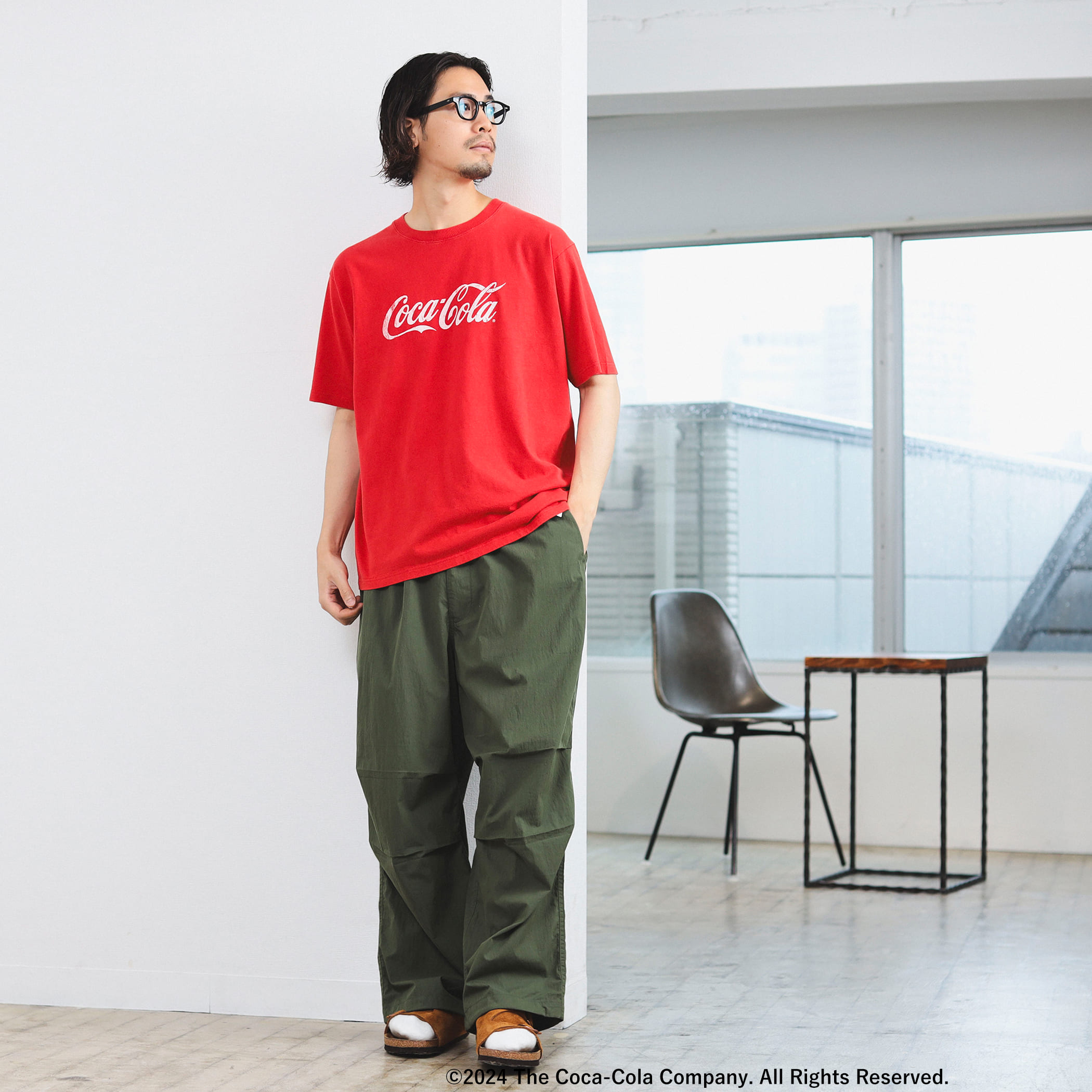 BEAMS T コカコーラ コラボ 掻き立てる Tシャツ