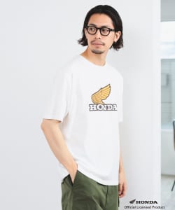 HONDA / 別注 男裝 印花 短袖 T恤