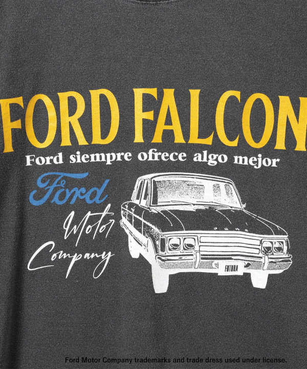 【GOOD ROCK SPEED】FORD FALCONプリントT ブラック B:MING by BEAMS（ビーミング by ビームス）【9/4値下げ】【別注