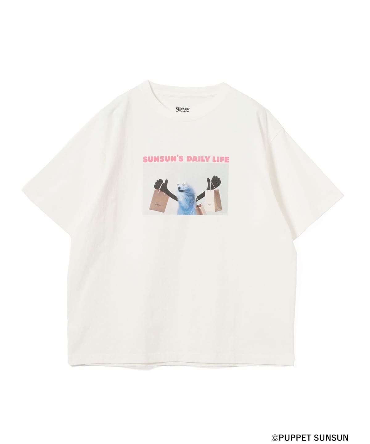 PUPPET SUNSUN × B:MING by BEAMS ビーミング by ビームス / フェード フォトプリント Tシャツ【shop】(S XL) Tシャツ・カットソー MEN OFF WHT M PUPPET SUNSUN × B:MING by BEAMS ビーミング by ビームス / フェード フォトプリント Tシャツ【shop】(S XL) Tシャツ・カットソー MEN OFF WHT M