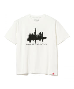 ▲Manhattan Portage / OLD YORK PRINT Tシャツ