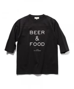 ▲B:MING by BEAMS / ヘビーウェイト プリント 7分袖 Tシャツ
